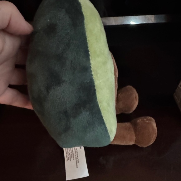 Plush Avocado Stuffed Animal Toy - Green and Brown - Picture 4 of 4